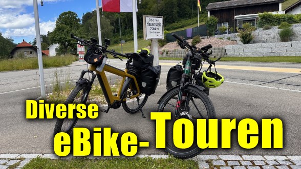 eBike Diverse Touren